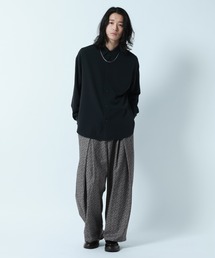 RAGEBLUE（レイジブルー）の「【LUXURY+EASY】OVER SIZE DRAPE SHIRTS / ラグイージー/オーバーサイズドレープシャツ（シャツ/ブラウス）」