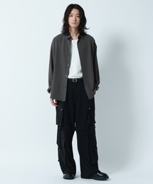 RAGEBLUE（レイジブルー）の「【LUXURY+EASY】OVER SIZE DRAPE SHIRTS / ラグイージー/オーバーサイズドレープシャツ（シャツ/ブラウス）」