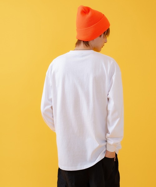 SIDEWAY STANCE(サイドウェイスタンス)の「【SIDEWAY STANCE】バリエーションロゴ プリント 長袖Tシャツ(Tシャツ/カットソー・メンズ・ブラック/ブラック系/ブラック系1/ホワイト/ホワイト系1/ホワイト系・X-LARGE/LARGE/MEDIUM/SMALL)」の9枚目の写真