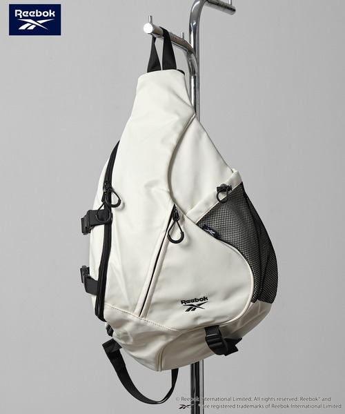 Reebok（リーボック）の「【REEBOK】 ワンショルダー ボディバッグ（ボディバッグ/ウエストポーチ・メンズ・ブラック/アイボリー/チャコール・FREE）」の2枚目の写真