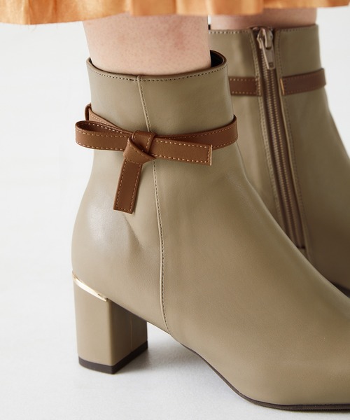 リボンベルトショートブーツ/MO33409（ブーツ）｜ORiental TRaffic（オリエンタルトラフィック）