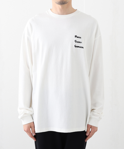 PARIS SAINT-GERMAIN(パリサンジェルマン)の「【Paris Saint-Germain / パリ・サン=ジェルマン】 JP Tsuru embroidery longsleeve(Tシャツ/カットソー・メンズ・ブラック/ホワイト・MEDIUM/LARGE/X-LARGE)」の18枚目の写真
