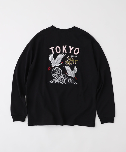 PARIS SAINT-GERMAIN(パリサンジェルマン)の「【Paris Saint-Germain / パリ・サン=ジェルマン】 JP Tsuru embroidery longsleeve(Tシャツ/カットソー・メンズ・ブラック/ホワイト・MEDIUM/LARGE/X-LARGE)」の22枚目の写真