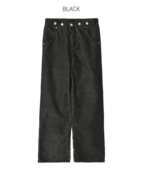 STYLE DELI(スタイルデリ)の「縞柄状ライトコーデュロイパンツ(その他パンツ・レディース・ブラック・LARGE/MEDIUM/SMALL)」の11枚目の写真