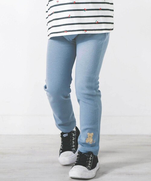 SLAP SLIP（スラップスリップ）の「【スララク/防汚加工】前後フリーで時短！パパパッと穿ける前向きパンツ(80~120cm)（その他パンツ・キッズ・ブルー/グレー系その他/ホワイト系その他/ブラック系その他/ブルー系その他2/ピンク/ブラック/ホワイト・90cm/110cm/100cm/120cm/80ｃｍ）」の6枚目の写真