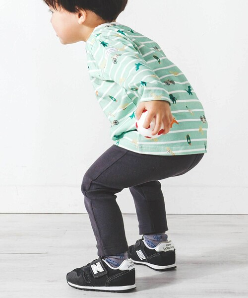 SLAP SLIP（スラップスリップ）の「【スララク/防汚加工】前後フリーで時短！パパパッと穿ける前向きパンツ(80~120cm)（その他パンツ・キッズ・ブルー/グレー系その他/ホワイト系その他/ブラック系その他/ブルー系その他2/ピンク/ブラック/ホワイト・90cm/110cm/100cm/120cm/80ｃｍ）」の20枚目の写真