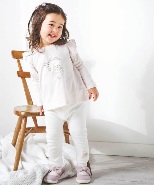 SLAP SLIP（スラップスリップ）の「【スララク/防汚加工】前後フリーで時短！パパパッと穿ける前向きパンツ(80~120cm)（その他パンツ・キッズ・ブルー/グレー系その他/ホワイト系その他/ブラック系その他/ブルー系その他2/ピンク/ブラック/ホワイト・90cm/110cm/100cm/120cm/80ｃｍ）」の16枚目の写真