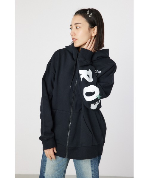 国内正規　即完売　クラウン　パーカー　ストックロゴ　XL セール】カットコールZIPパーカー（パーカー）｜RODEO CROWNS