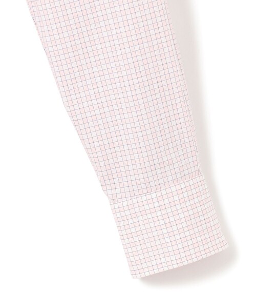 J.PRESS（ジェイプレス）の「【PREMIUM PLEATS / 形態安定】スーピマコットンファンシーチェック ドレスシャツ / B.D.（シャツ/ブラウス・メンズ・サックスブルー系3/ピンク系3・首回り37cm-裄丈82cm/首回り43cm-裄丈86cm/首回り42cm-裄丈86cm/首回り41cm-裄丈85cm/首回り39cm-裄丈84cm/首回り38cm-裄丈84cm/首回り40cm-裄丈85cm）」の8枚目の写真
