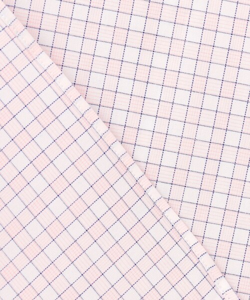 J.PRESS（ジェイプレス）の「【PREMIUM PLEATS / 形態安定】スーピマコットンファンシーチェック ドレスシャツ / B.D.（シャツ/ブラウス・メンズ・サックスブルー系3/ピンク系3・首回り37cm-裄丈82cm/首回り43cm-裄丈86cm/首回り42cm-裄丈86cm/首回り41cm-裄丈85cm/首回り39cm-裄丈84cm/首回り38cm-裄丈84cm/首回り40cm-裄丈85cm）」の13枚目の写真