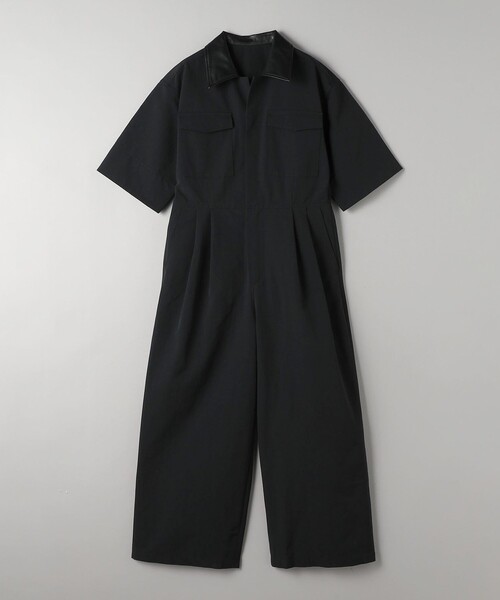 BEAUTY&YOUTH UNITED ARROWS(ビューティーアンドユースユナイテッドアローズ)の「コットンブレンドクロス オールインワン(つなぎ/オールインワン・レディース・ダークグレー/ブラック・S/M)」の2枚目の写真