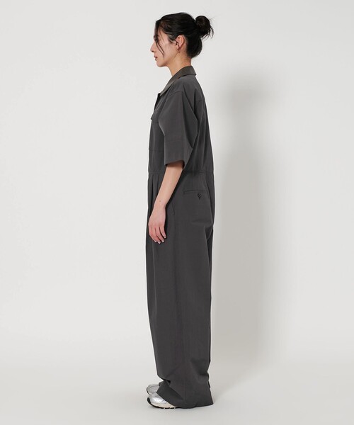 BEAUTY&YOUTH UNITED ARROWS(ビューティーアンドユースユナイテッドアローズ)の「コットンブレンドクロス オールインワン(つなぎ/オールインワン・レディース・ダークグレー/ブラック・S/M)」の7枚目の写真