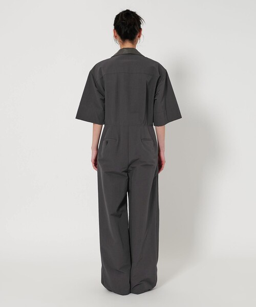 BEAUTY&YOUTH UNITED ARROWS(ビューティーアンドユースユナイテッドアローズ)の「コットンブレンドクロス オールインワン(つなぎ/オールインワン・レディース・ダークグレー/ブラック・S/M)」の8枚目の写真