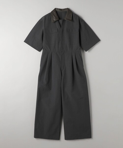 BEAUTY&YOUTH UNITED ARROWS(ビューティーアンドユースユナイテッドアローズ)の「コットンブレンドクロス オールインワン(つなぎ/オールインワン・レディース・ダークグレー/ブラック・S/M)」の9枚目の写真
