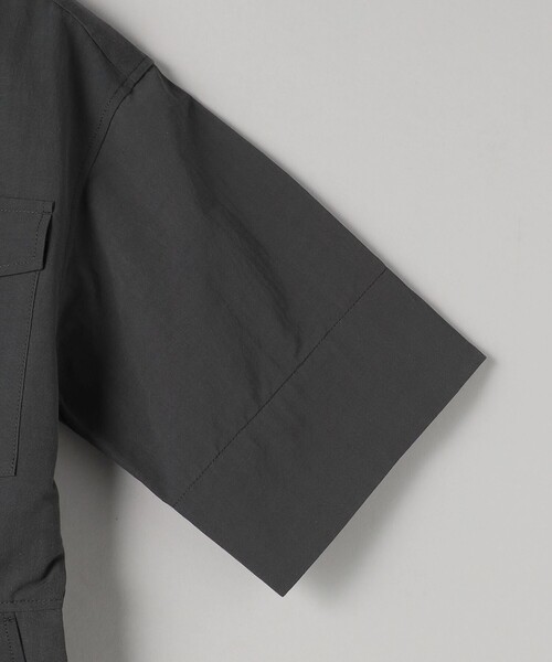 BEAUTY&YOUTH UNITED ARROWS(ビューティーアンドユースユナイテッドアローズ)の「コットンブレンドクロス オールインワン(つなぎ/オールインワン・レディース・ダークグレー/ブラック・S/M)」の12枚目の写真