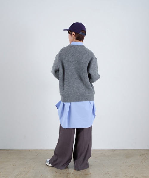tombonia(トムボニア)の「Muck Jacquard Knit / ムクジャガードニット(ニット/セーター・メンズ・ネイビー/グレー・MEDIUM/LARGE)」の22枚目の写真