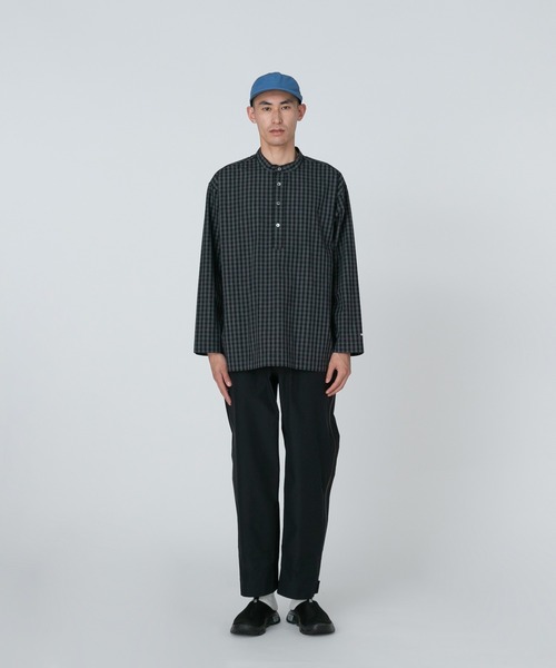 Snow Peak - CHECK MATE Lサイズ Snow Peak Niigata Made Check Pullover - Snow Peak USA