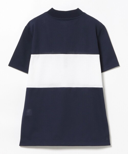 セール】〈WOMEN〉【別注】LACOSTE / 鹿の子 パネル モック