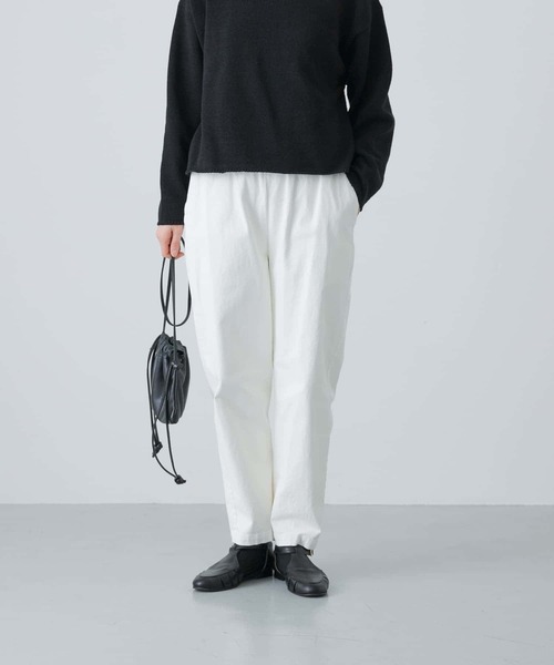 kagure ストレッチイージーパンツ　カジュアルパンツ kagure ストレッチイージーパンツ カジュアルパンツ コットン