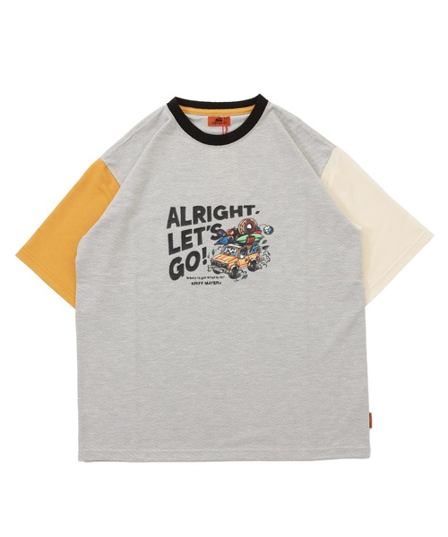 KRIFF MAYER（クリフメイヤー）の「BUG PROOFプリントT(車)（Tシャツ/カットソー・メンズ・ナチュラル/グレー/ブラック/イエロー/カラフル・MEDIUM/LARGE/X-LARGE）」の21枚目の写真