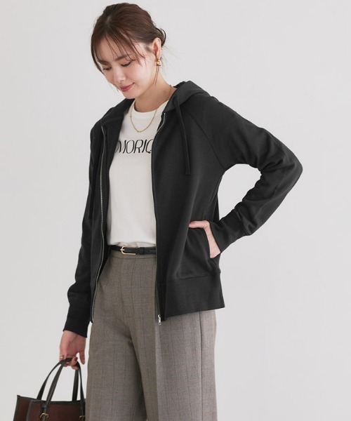 セール】スウェットジップパーカー（パーカー）｜Pierrot（ピエロ）の