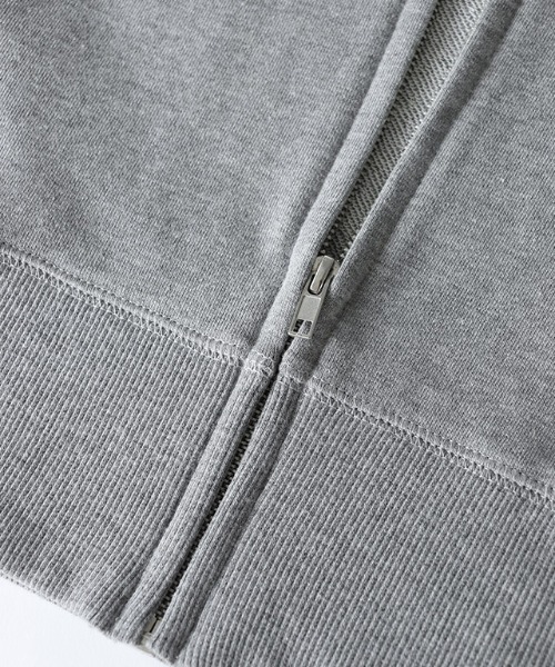 Pierrot（ピエロ）の「スウェットジップパーカー（パーカー・レディース・アイボリー/ブラック/ブルー系その他/ネイビー/杢グレー/グレイッシュベージュ・LL/L/M）」の16枚目の写真