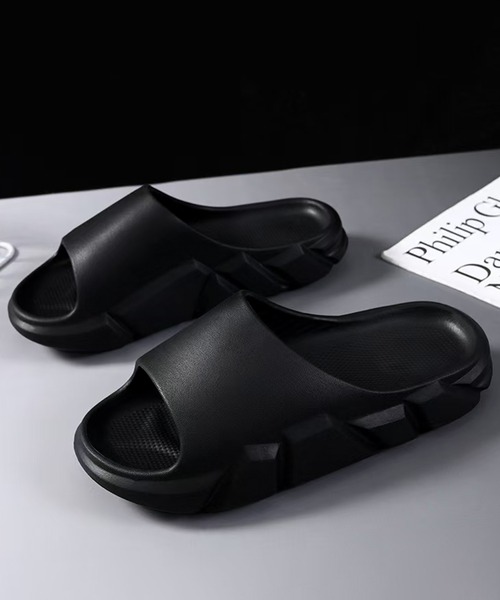 CALIFORNIA OUTFITTERS（カリフォルニア アウトフィッターズ）の「3-2A82 デザインソール サンダル 厚底 ブラック ホワイト グレー ベージュ（サンダル・メンズ・ホワイト/ブラック/ベージュ/グレー・23cm/24cm/25cm/28cm/26cm/27cm）」の9枚目の写真