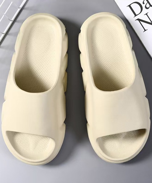 CALIFORNIA OUTFITTERS（カリフォルニア アウトフィッターズ）の「3-2A82 デザインソール サンダル 厚底 ブラック ホワイト グレー ベージュ（サンダル・メンズ・ホワイト/ブラック/ベージュ/グレー・23cm/24cm/25cm/28cm/26cm/27cm）」の14枚目の写真