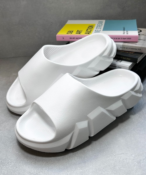 CALIFORNIA OUTFITTERS（カリフォルニア アウトフィッターズ）の「3-2A82 デザインソール サンダル 厚底 ブラック ホワイト グレー ベージュ（サンダル・メンズ・ホワイト/ブラック/ベージュ/グレー・23cm/24cm/25cm/28cm/26cm/27cm）」の20枚目の写真