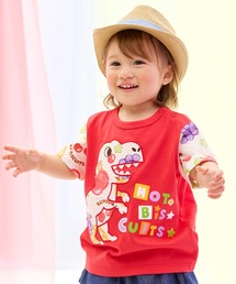 HOT BISCUITS（ホットビスケッツ）の「【ビーンズ×フルーツシリーズ】恐竜柄 半袖Tシャツ（Tシャツ/カットソー・キッズ）」