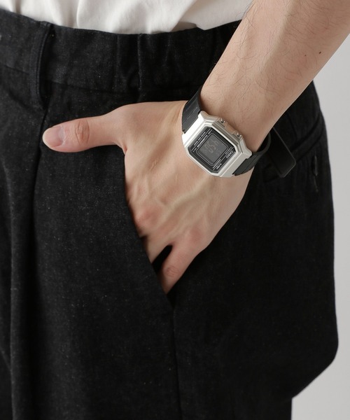 RAGEBLUE（レイジブルー）の「ワイドテーパード/タックデニムパンツ（デニムパンツ・メンズ・ネイビー/ブラック・LARGE/MEDIUM/SMALL）」の14枚目の写真