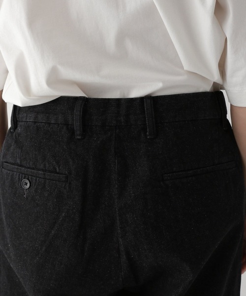 RAGEBLUE（レイジブルー）の「ワイドテーパード/タックデニムパンツ（デニムパンツ・メンズ・ネイビー/ブラック・LARGE/MEDIUM/SMALL）」の16枚目の写真