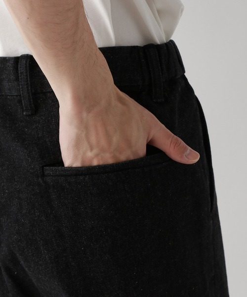 RAGEBLUE（レイジブルー）の「ワイドテーパード/タックデニムパンツ（デニムパンツ・メンズ・ネイビー/ブラック・LARGE/MEDIUM/SMALL）」の17枚目の写真