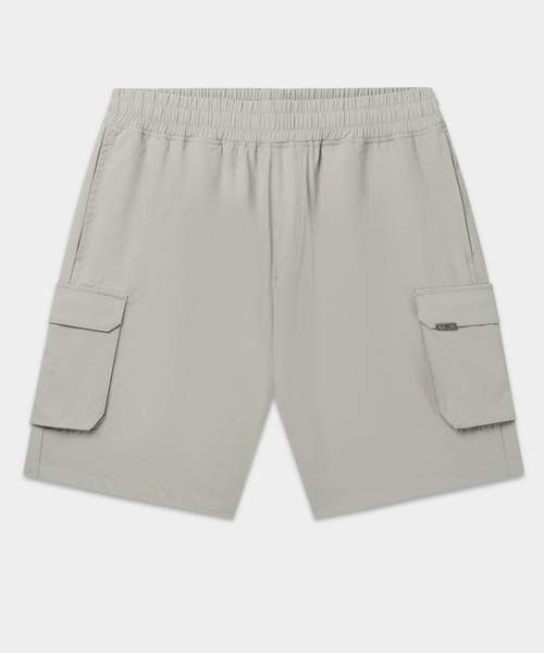 BALR.(ボーラー)の「JP Tech Cargo Shorts(カーゴパンツ・メンズ・グレー・XX-SMALL/X-SMALL/SMALL/MEDIUM/LARGE/X-LARGE/XX-LARGE)」の1枚目の写真