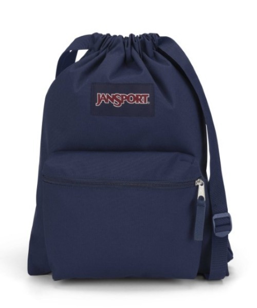 JANSPORT(ジャンスポーツ)の「JanSport/ジャンスポーツ ナップサック DRAW SACK ドローサック NAVY JS0A83LQ003(バックパック/リュック・メンズ・ネイビー・FREE)」の1枚目の写真