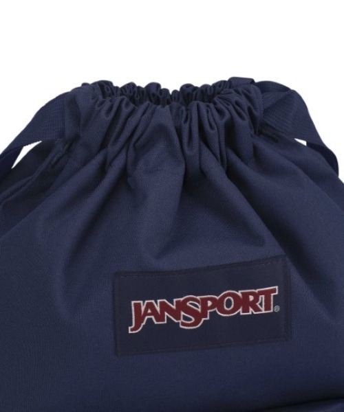 JANSPORT(ジャンスポーツ)の「JanSport/ジャンスポーツ ナップサック DRAW SACK ドローサック NAVY JS0A83LQ003(バックパック/リュック・メンズ・ネイビー・FREE)」の8枚目の写真