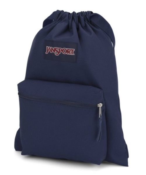 JANSPORT(ジャンスポーツ)の「JanSport/ジャンスポーツ ナップサック DRAW SACK ドローサック NAVY JS0A83LQ003(バックパック/リュック・メンズ・ネイビー・FREE)」の5枚目の写真