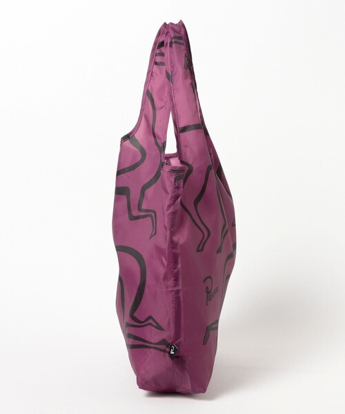 By Parra(バイパラ)の「by Parra / Yoga walks bag(トートバッグ・メンズ・パープル・ONE SIZE)」の2枚目の写真