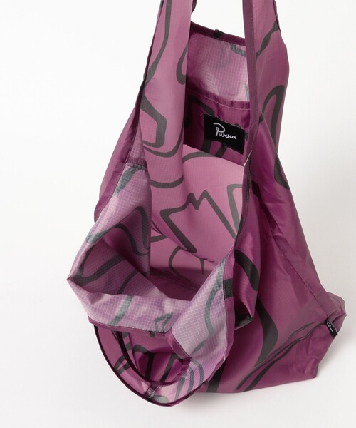 By Parra(バイパラ)の「by Parra / Yoga walks bag(トートバッグ・メンズ・パープル・ONE SIZE)」の6枚目の写真