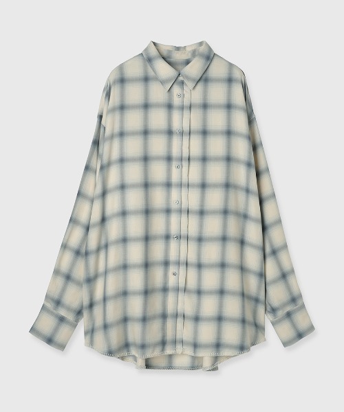 CREDONA チェックシャツ CREDONA ブラウス シャツ ROME CHECK SHIRTS/ローマチェック