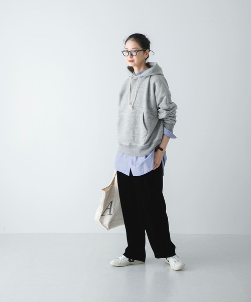 かぐれ(カグレ)の「スウェットフーディープルオーバー(パーカー・レディース・チャコールグレー/グレー・FREE)」の14枚目の写真