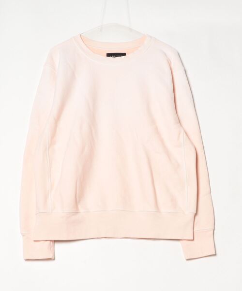 LES TIEN(レスティエン)の「LES TIEN CROP CREW (CF-1003-SF)(スウェット・メンズ・ブラック/ピンク・MEDIUM/LARGE)」の9枚目の写真