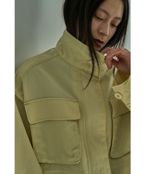marjour（マージュール）の「M-65 FIELD JACKET（ミリタリージャケット・レディース・オフホワイト/イエロー系・M）」の15枚目の写真