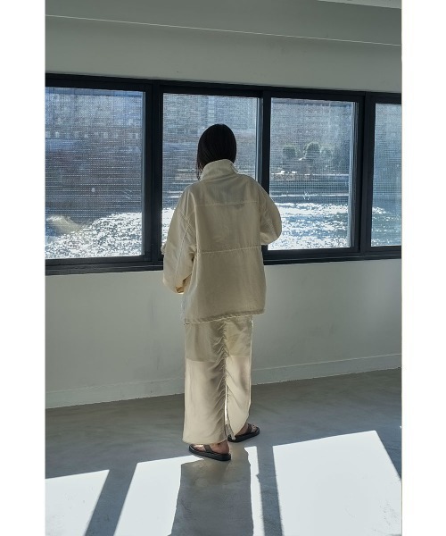 marjour（マージュール）の「M-65 FIELD JACKET（ミリタリージャケット・レディース・オフホワイト/イエロー系・M）」の18枚目の写真