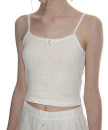 CRANK | CRANK／レースアイレットキャミ(キャミソール)