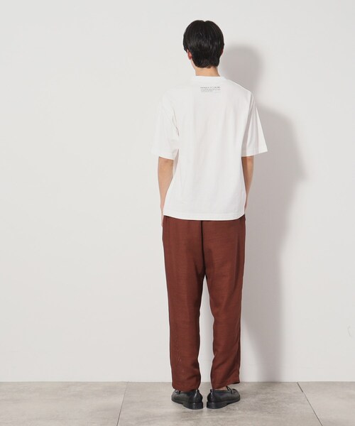 THE SHOP TK （ザ ショップ ティーケー ）の「【Begin6月号掲載】オーガニックコットンプリント半袖Tシャツ（Tシャツ/カットソー・メンズ・チャコール/ホワイト系8/グリーン系5/ダークブラウン/オフホワイト/ホワイト系3・02/03/04）」の13枚目の写真