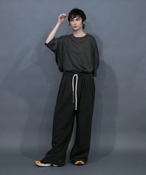 my beautiful landlet】 GIZANDY JERSEY OVERSIZE T-SHIRT（T