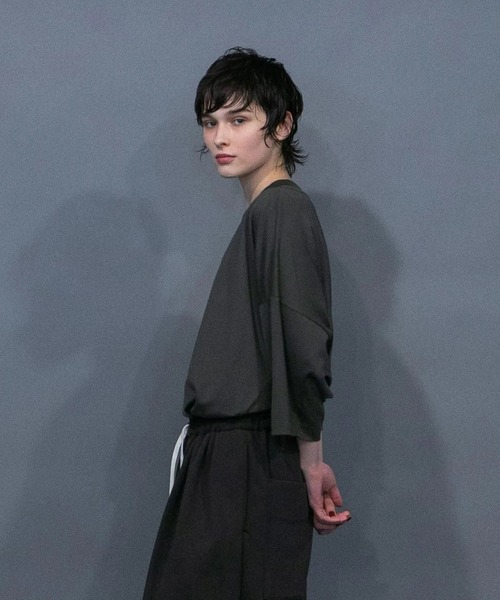 my beautiful landlet】 GIZANDY JERSEY OVERSIZE T-SHIRT（T