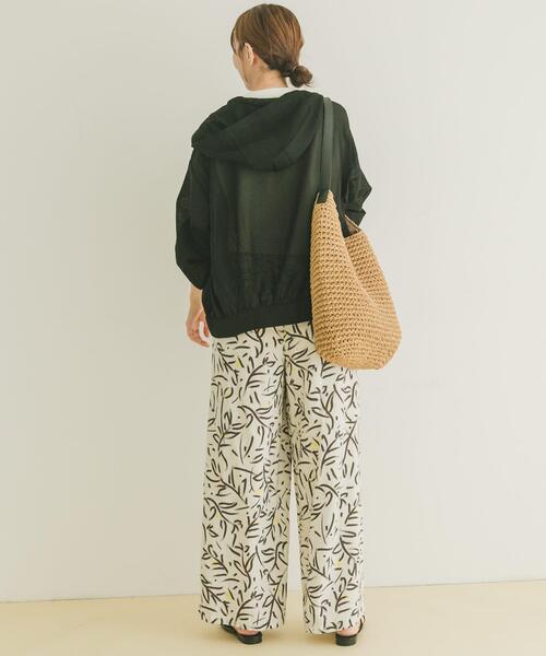 ITEMS URBANRESEARCH（アイテムズ アーバンリサーチ）の「メッシュマウンテンパーカー（マウンテンパーカー・レディース・ホワイト/ブラック・FREE）」の11枚目の写真