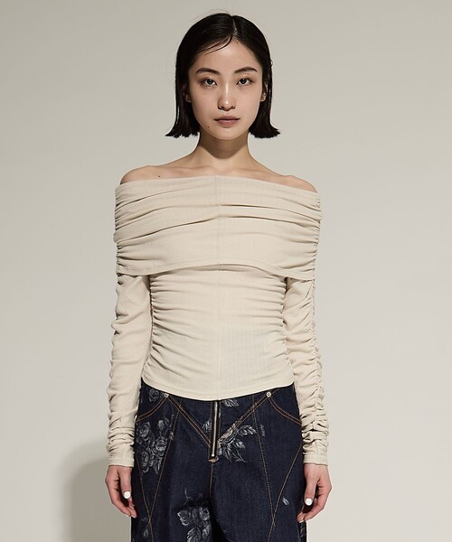 TODAYFUL × StudioDoe オフショルダーシャツ TODAYFUL × Studio Doe オフショルダーシャツ - メルカリ